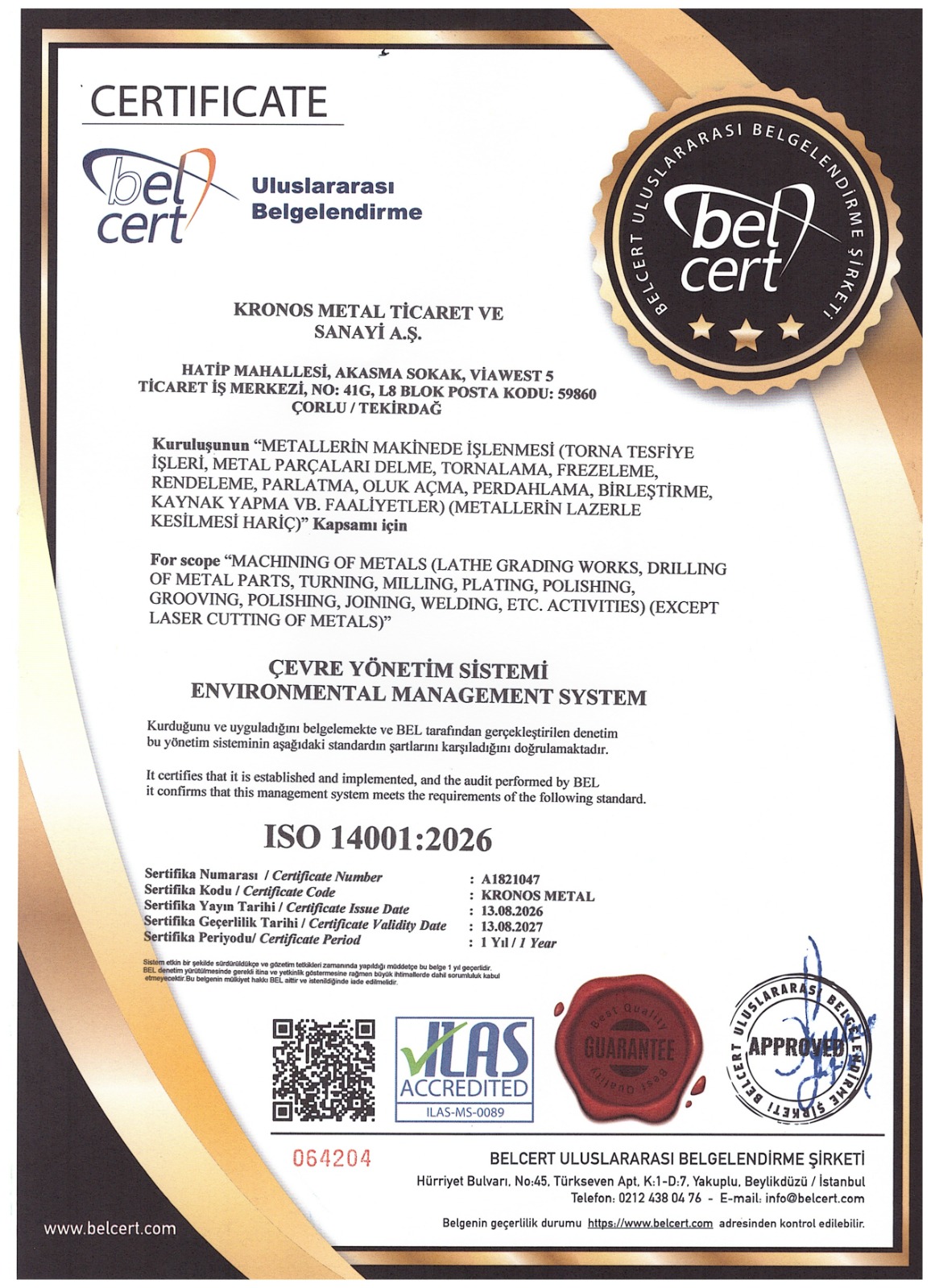 ISO 14001 2026