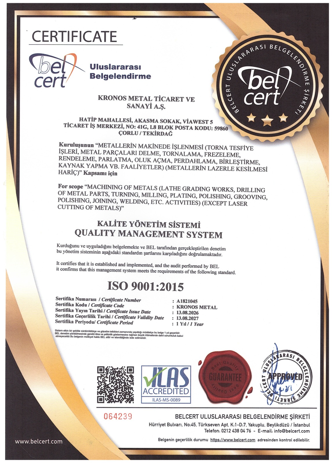 ISO 9001 2015