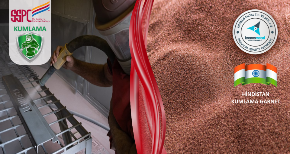 Kumlama Garnet Hindistan 20/40 Mesh 25kg