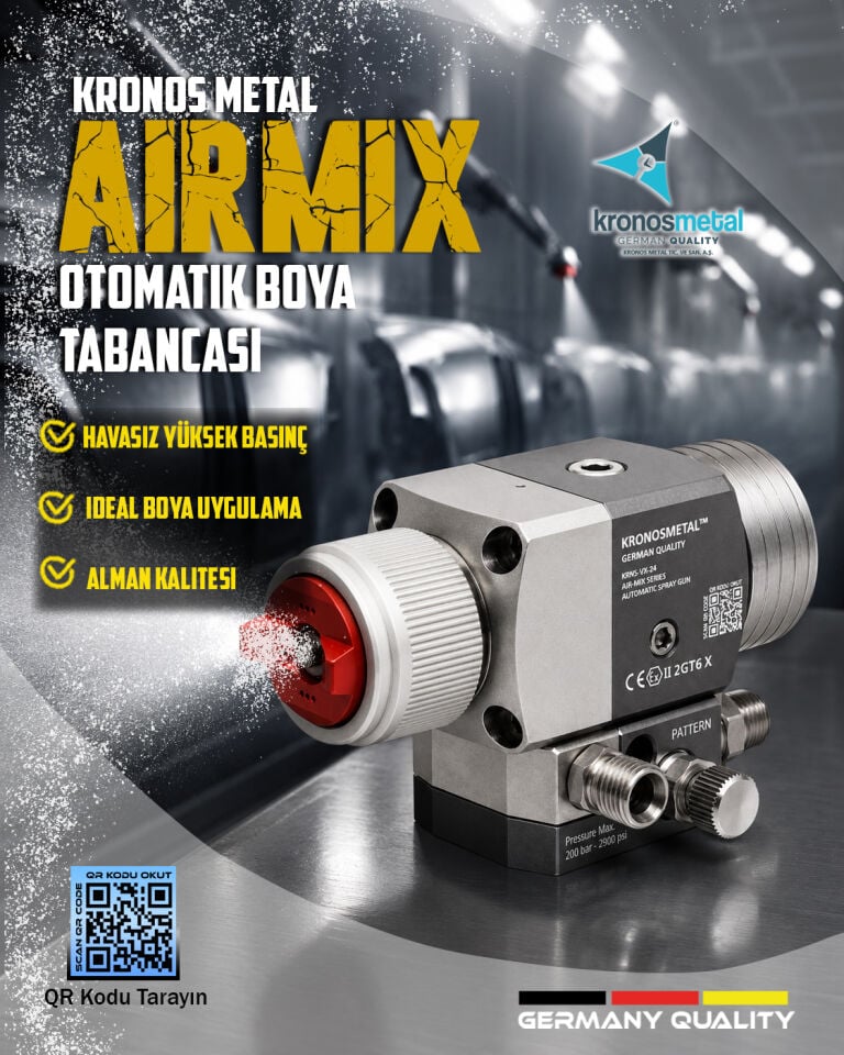 Airmix Otomatik Boya Tabancası Set (Nozul Dahil)