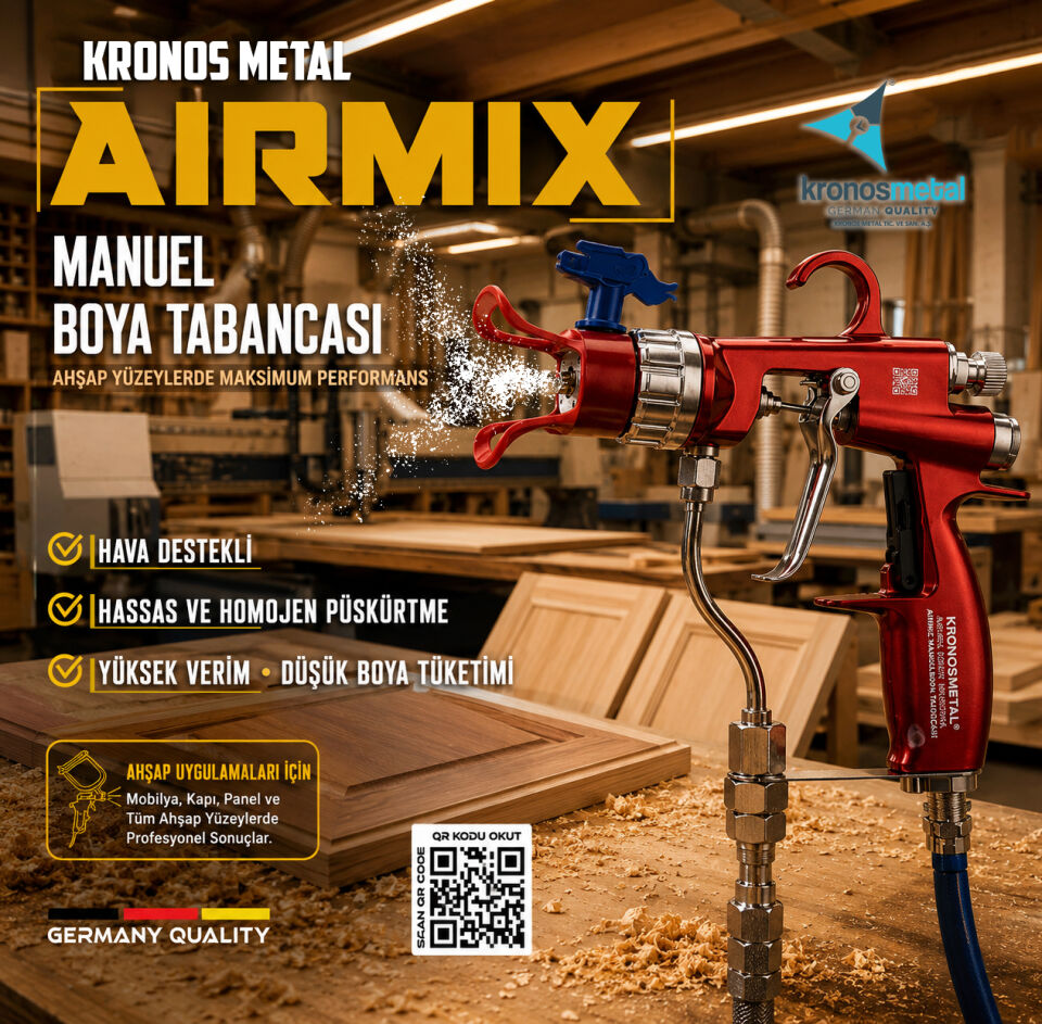 Airmix Hava Destekli Manuel Boya Tabancası