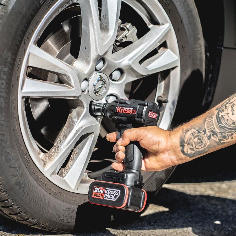 Kress KH275.91 20Volt 500Nm Kömürsüz Profesyonel Şarjlı Somun Sıkma (Akü Dahil Değildir)