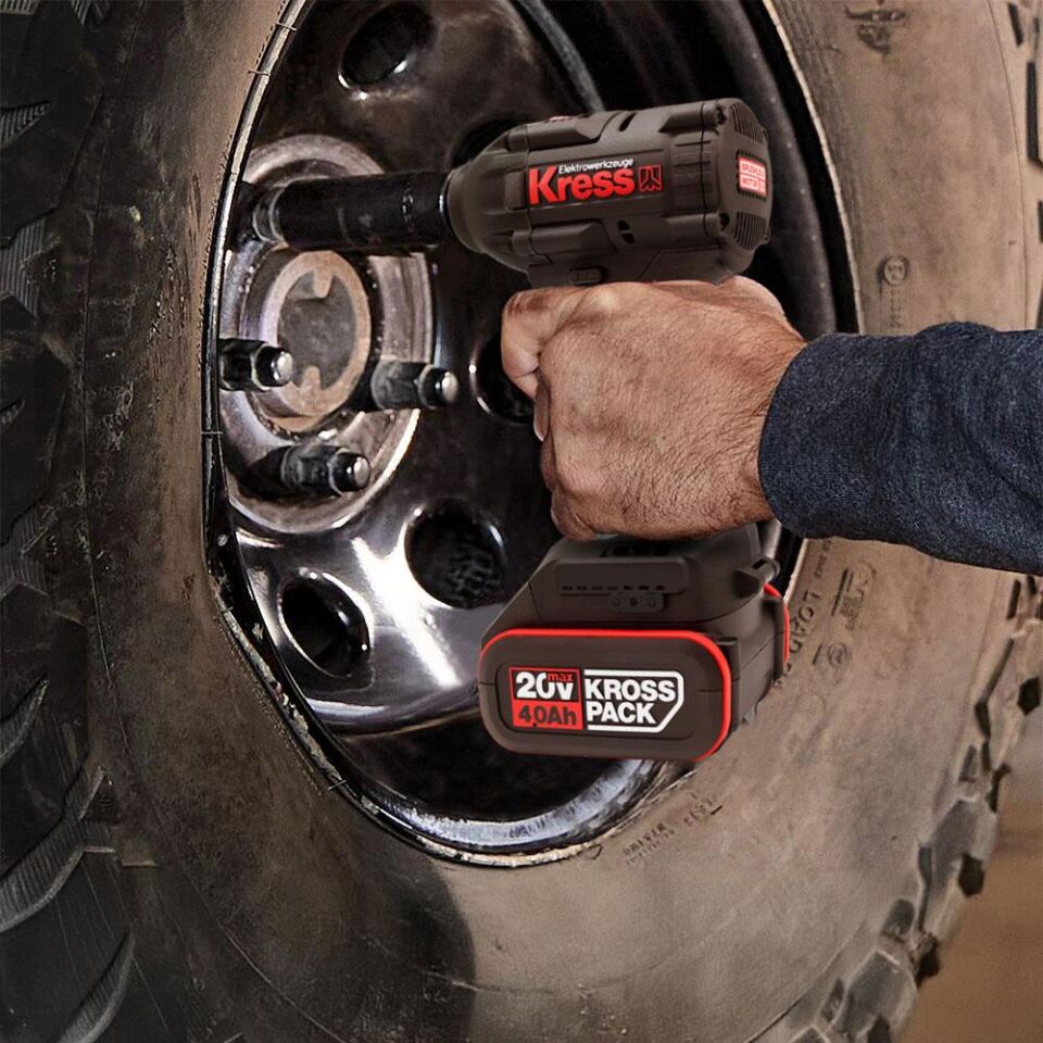 Kress KH275.91 20Volt 500Nm Kömürsüz Profesyonel Şarjlı Somun Sıkma (Akü Dahil Değildir)