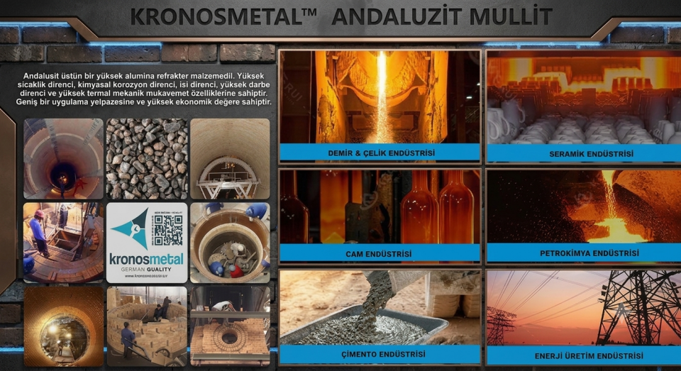 Andaluzit Mullit 1000kg