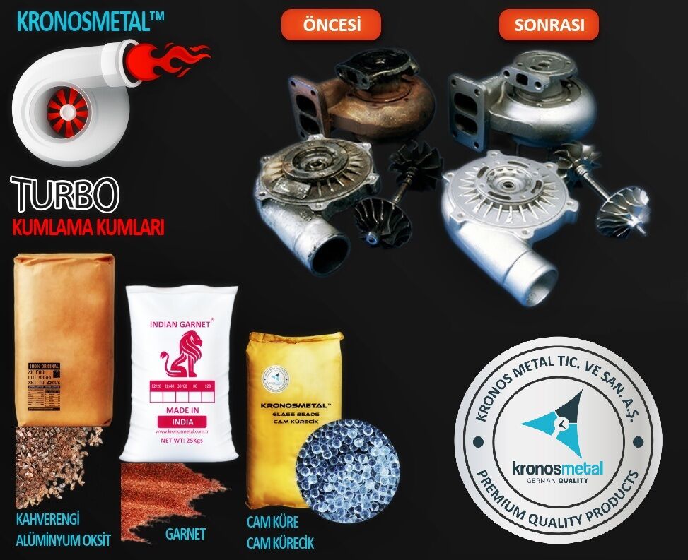 Turbo Kumlama Kumları 25kg