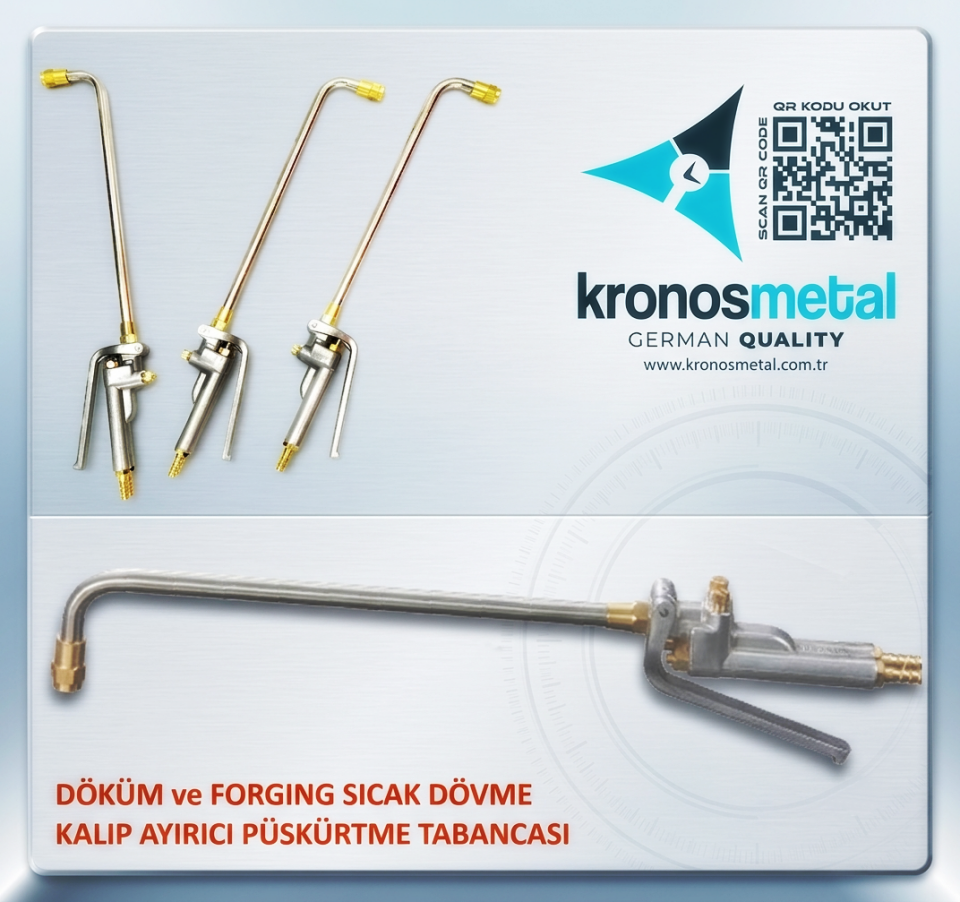 Kalıp Ayırıcı Püskürtme Tabancası
