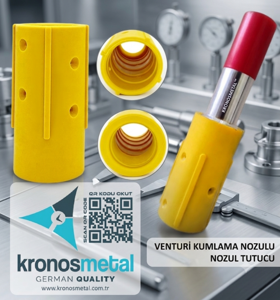 Venturi Nozul Tutucu Uzun