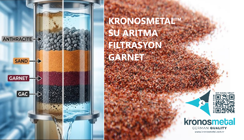 KRONOSMETAL™ Filtrasyon / Arıtma Garnet