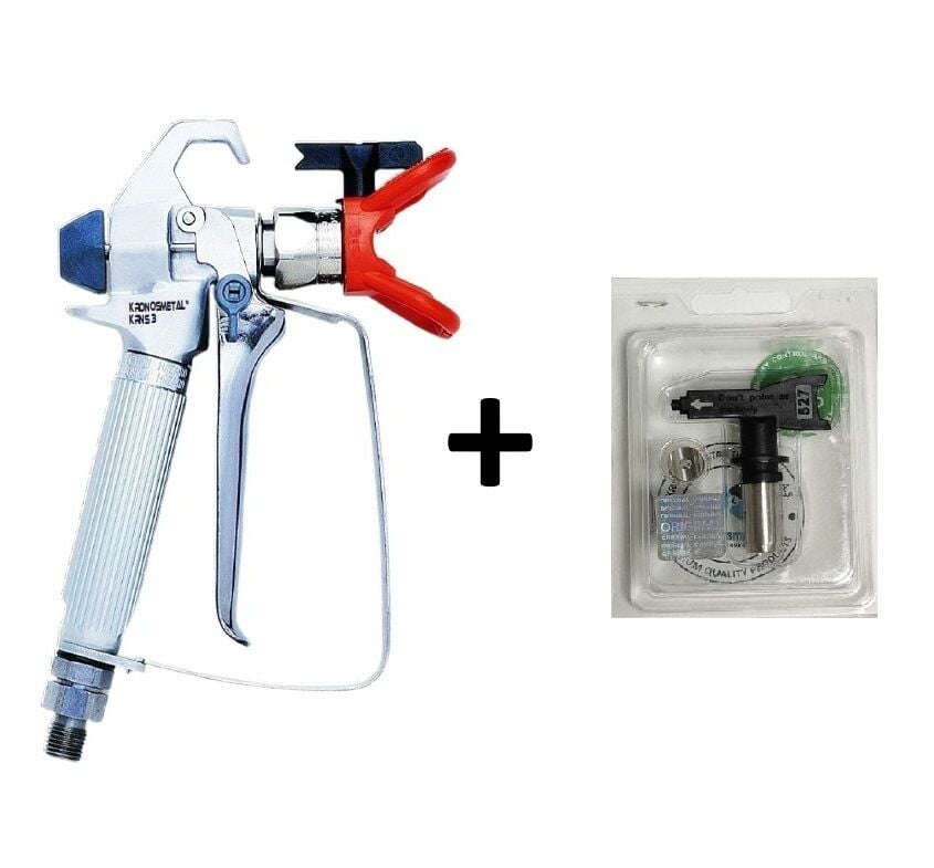 Airless Manuel Boya Tabancası KRNS 3 (Tip Dahildir)