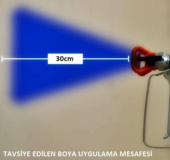 Airless Manuel Boya Tabancası KRNS 14 (Tip Dahil)