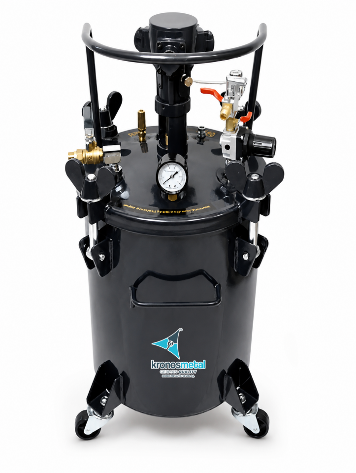 Otomatik Karıştırıcılı Basınçlı Boya Tankı 10Lt