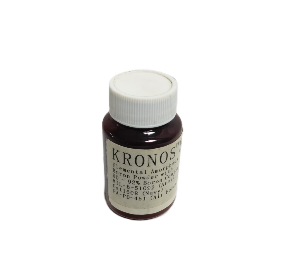 Kronos Metal™ Boron 90 - 325 Mesh Powder 50 gr