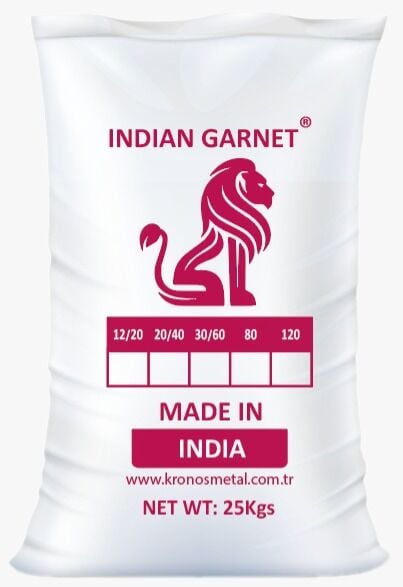 Kronos Metal™ Hindistan Garnet Kumlama Kumu 30/60 Mesh 25kg