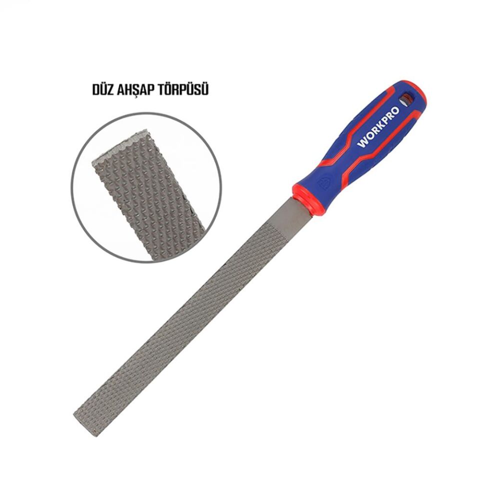 WORKPRO WP201703 3 Parça 200mm Profesyonel Ahşap Törpü Seti