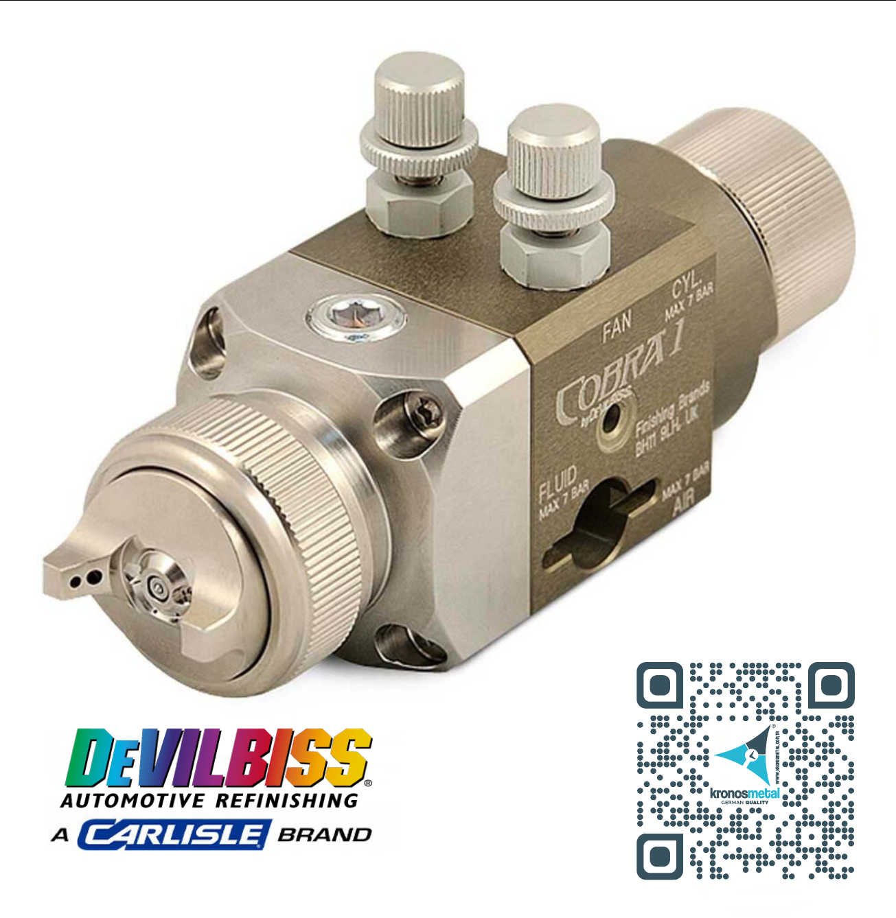Devilbiss Cobra 1 Otomatik Boya Tabancası 1.4 mm