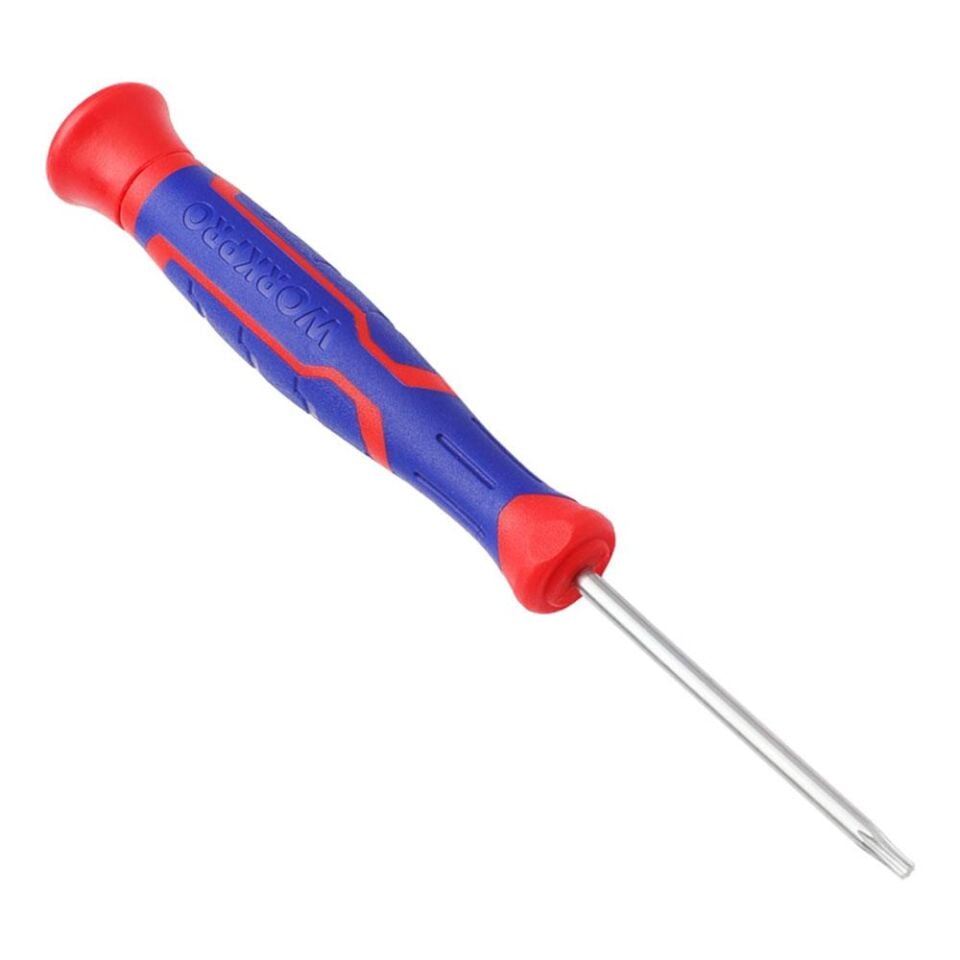 WORKPRO WP200510 7 Parça Profesyonel CR-V Manyetik Hassas Torx Tornavida Seti
