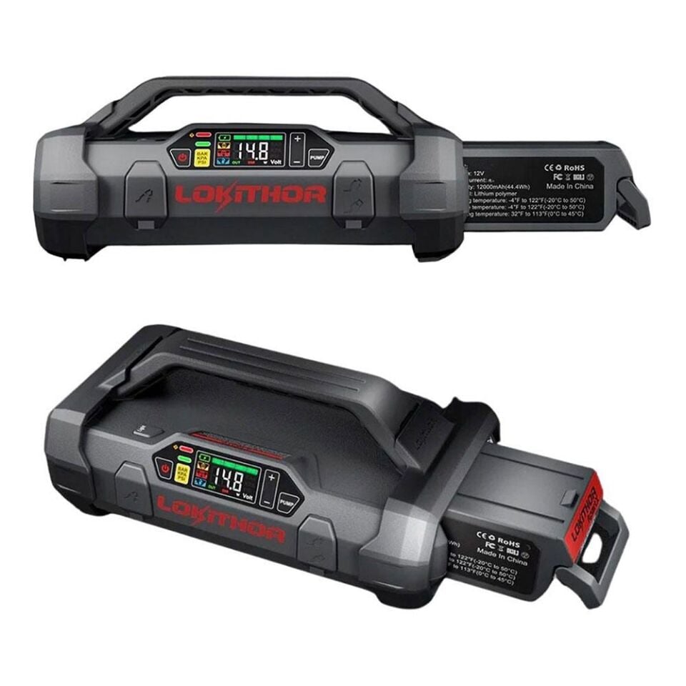 Lokithor APARTX2500 12V 2500Amp LiFePO4 Akıllı Akü Takviye + Pompa + Powerbank + Led Lamba